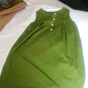 LAUNDRY BY DESIGN Olive Green tunic blouse 2
